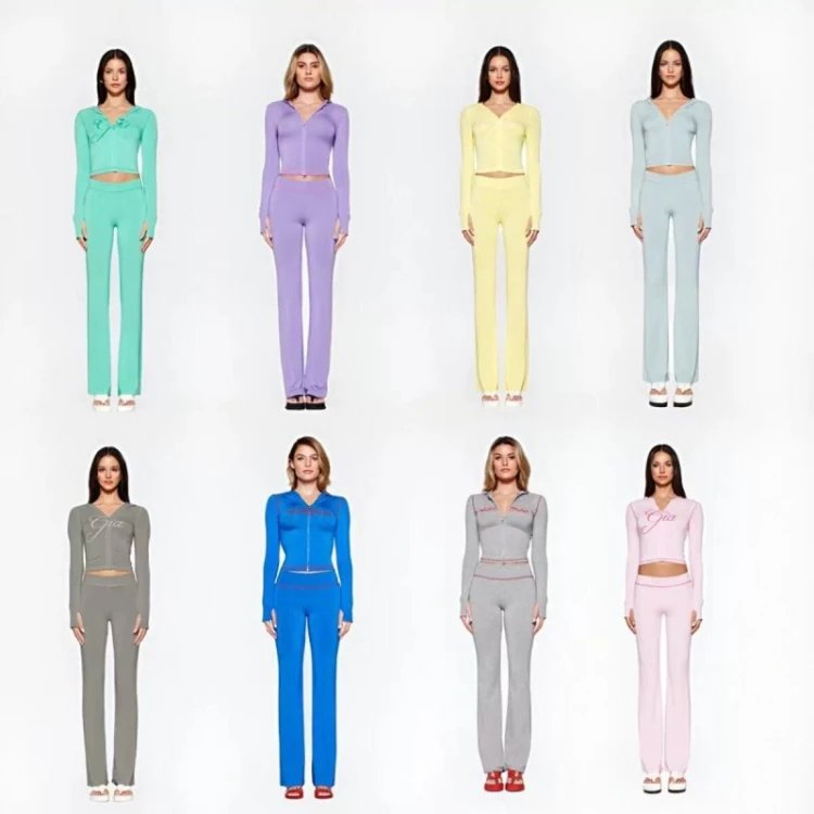 I.AM.GIA Contrast-Trim Tops & Pants [40 styles]
