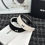 Chanel Tweed Logo Headband