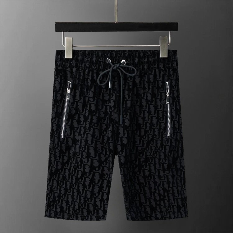 Unbranded Shorts Drawstring printed casual — SKU-33-29055 Black