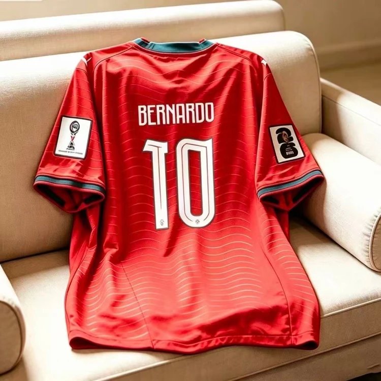 Unbranded Football Jerseys Portugal National Team Home/Away Jersey with Player Name and Number image 7