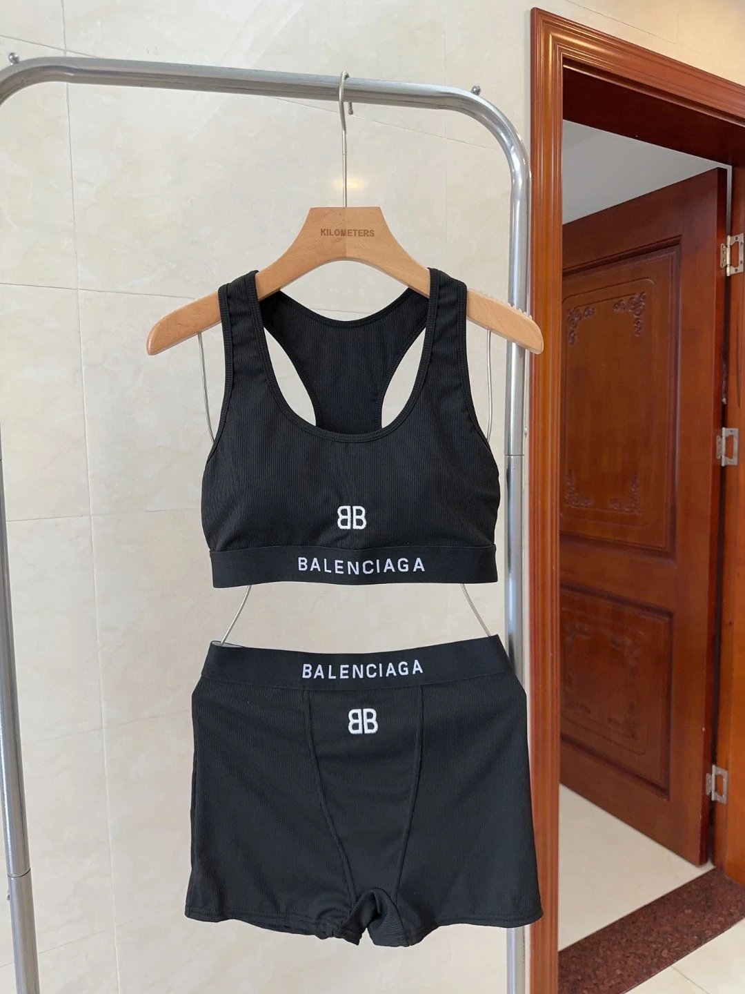 Balenciaga Swimwear Two-Piece Swimsuit Set — 05