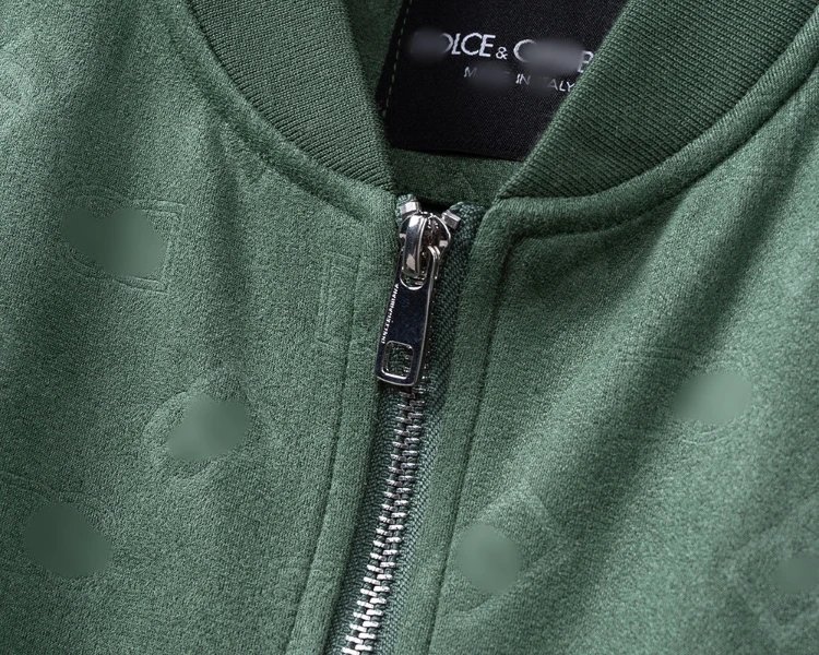 Dolce & Gabbana Jackets Monogram Zip-Front Jacket image 4