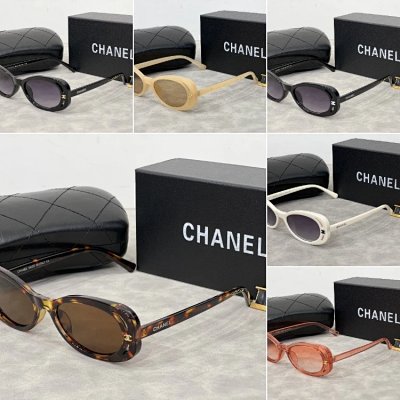 Chanel Classic Oval Sunglasses