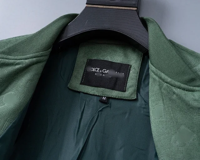 Dolce & Gabbana Jackets Monogram Zip-Front Jacket product detail image 3