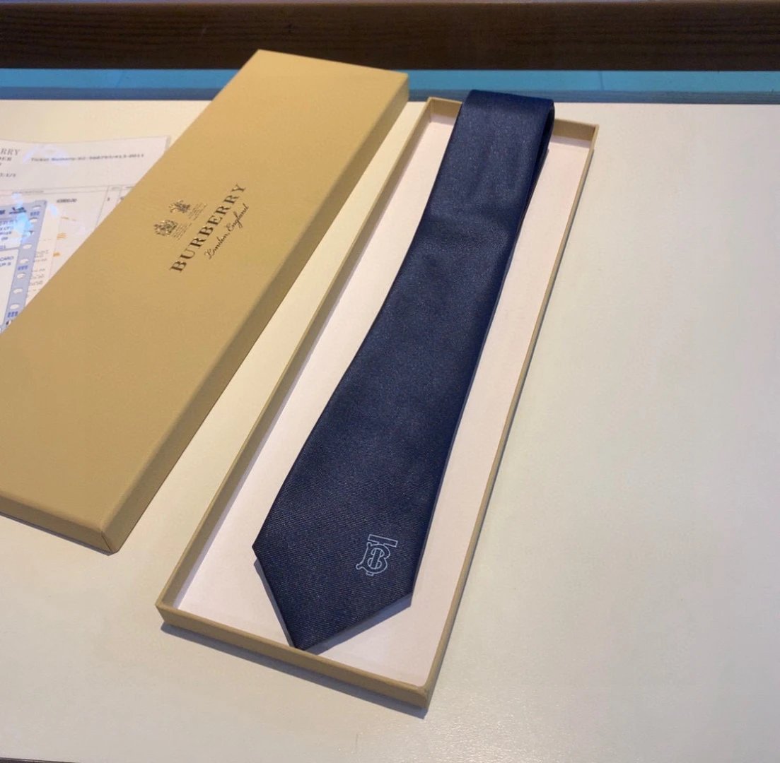 Burberry Ties TB Monogram Silk Tie image 2