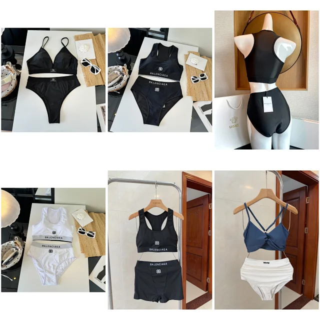 Balenciaga Swimwear Two-Piece Swimsuit Set product detail image 1