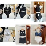 Balenciaga BB Logo Sporty Bikini Set