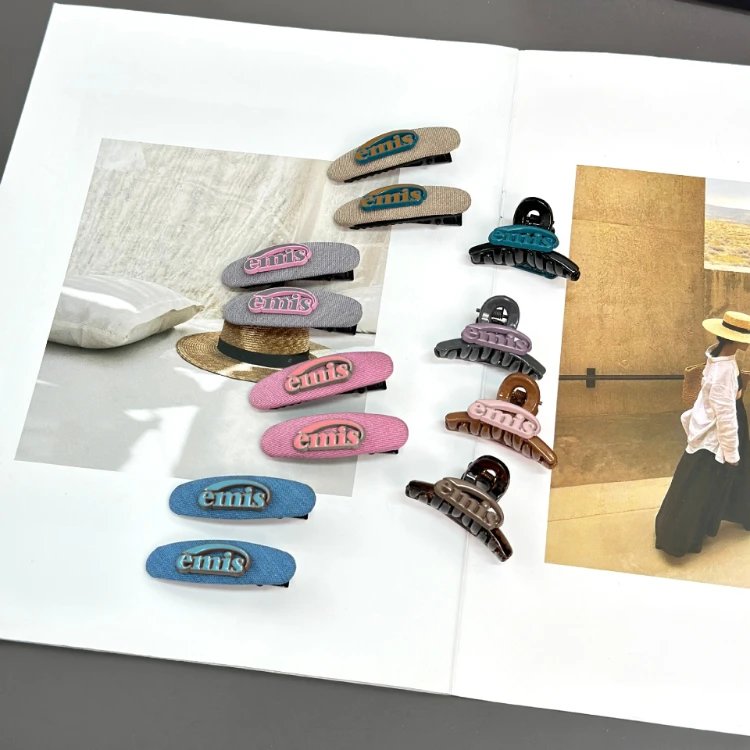 emis Uncategorized Logo Snap Hair Clips and Mini Claw image 2
