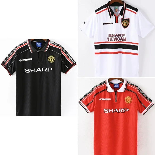 Umbro Football Jerseys Manchester United Retro Jersey product detail image 1
