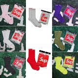 Supreme Logo Crew Socks [16 styles]