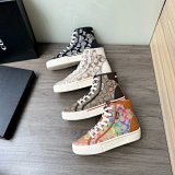Coach Signature High-Top Sneakers [4 styles]