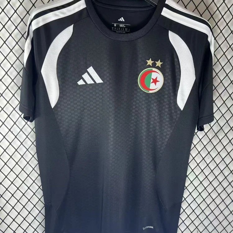 Adidas Football Jerseys Algeria Training Jersey — SKU-S-11-25_26 Yellow American