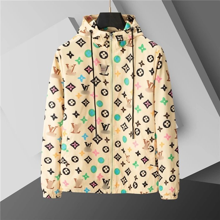 Unbranded Jackets Zip-Up Windbreaker — SKU-42-Apricot 66115