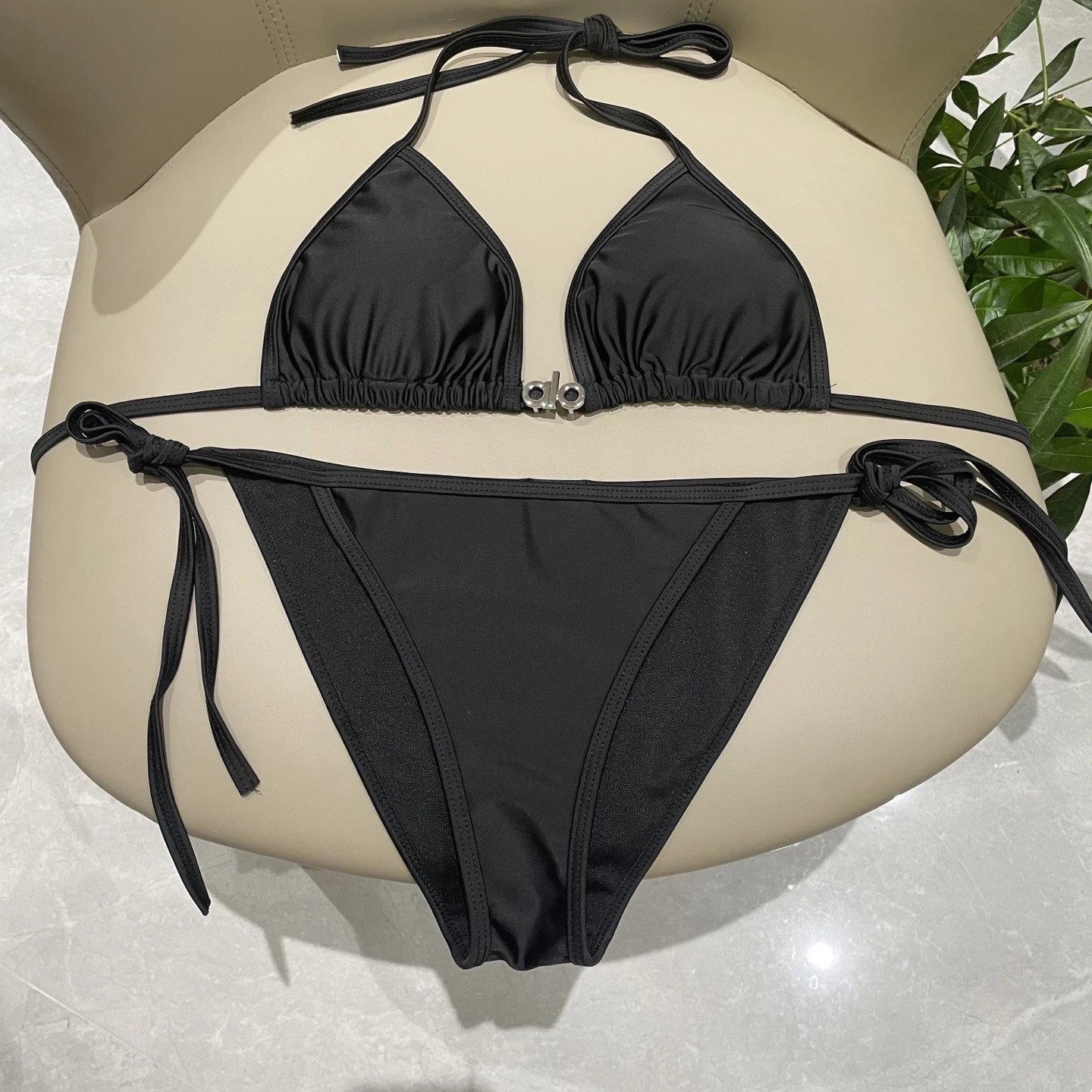Alo Yoga Swimwear Two-piece bikini with logo elastic bands — 1