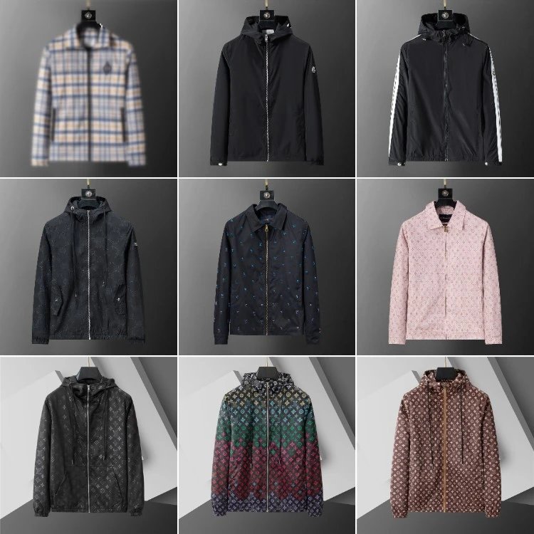 Louis Vuitton Monogram Hooded Jackets [40 styles]