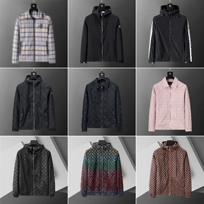 Louis Vuitton Monogram Hooded Jackets [40 styles]