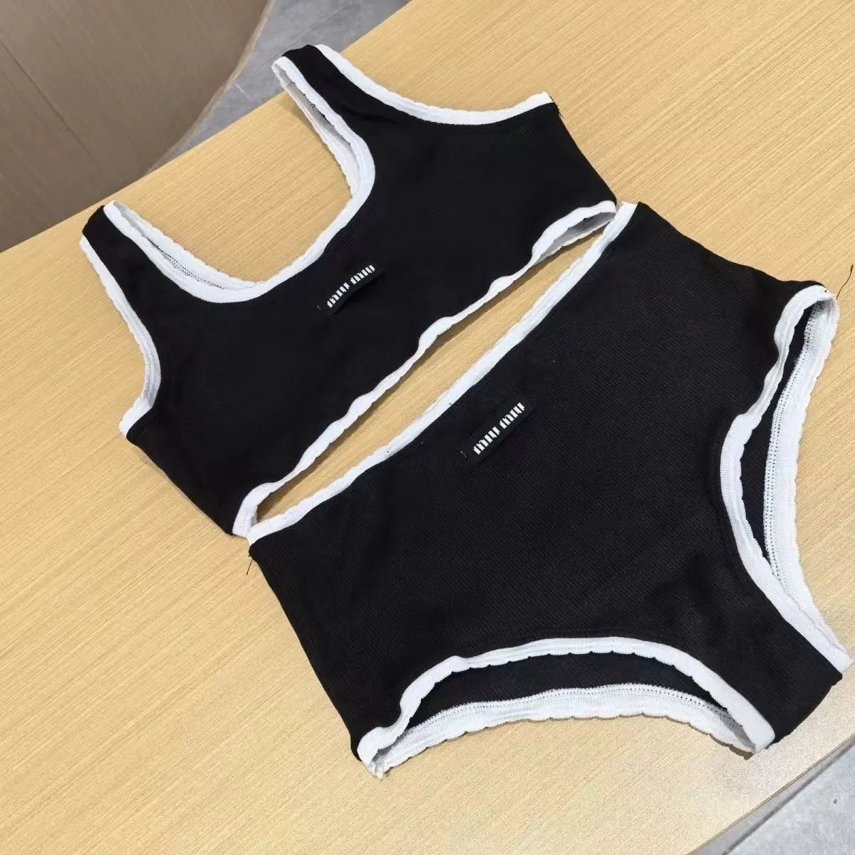 Miu Swimwear Triangle Bikini Sets — 10