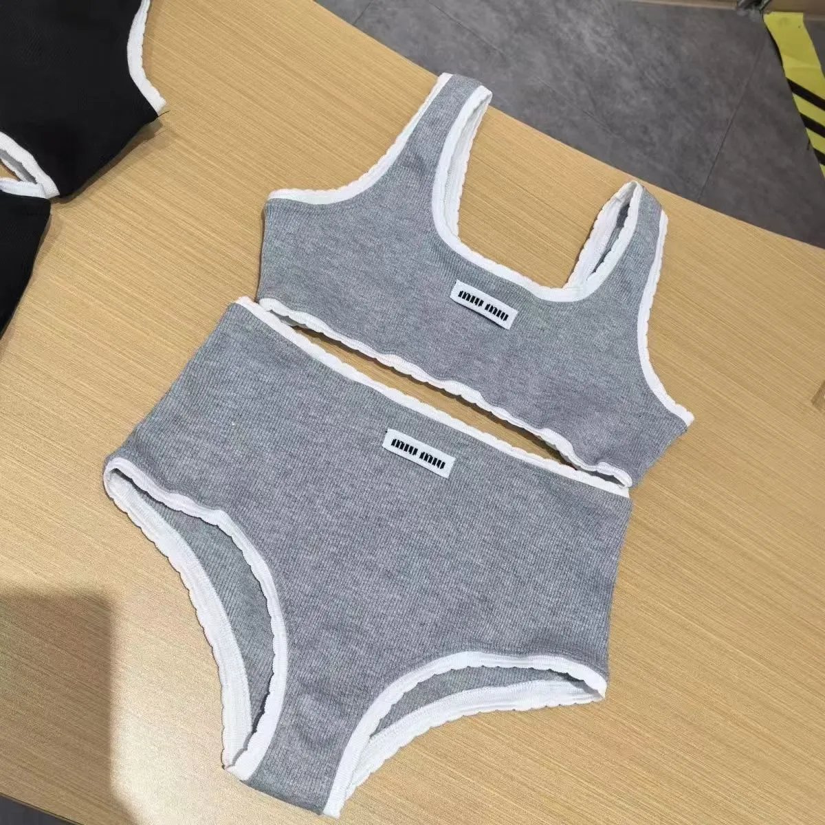 Miu Swimwear Triangle Bikini Sets — 11