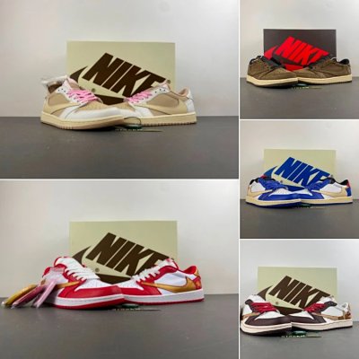 Nike Air Jordan 1 Low OG Travis Scott x Nike 'Cactus Jack' Sneakers [5 styles]