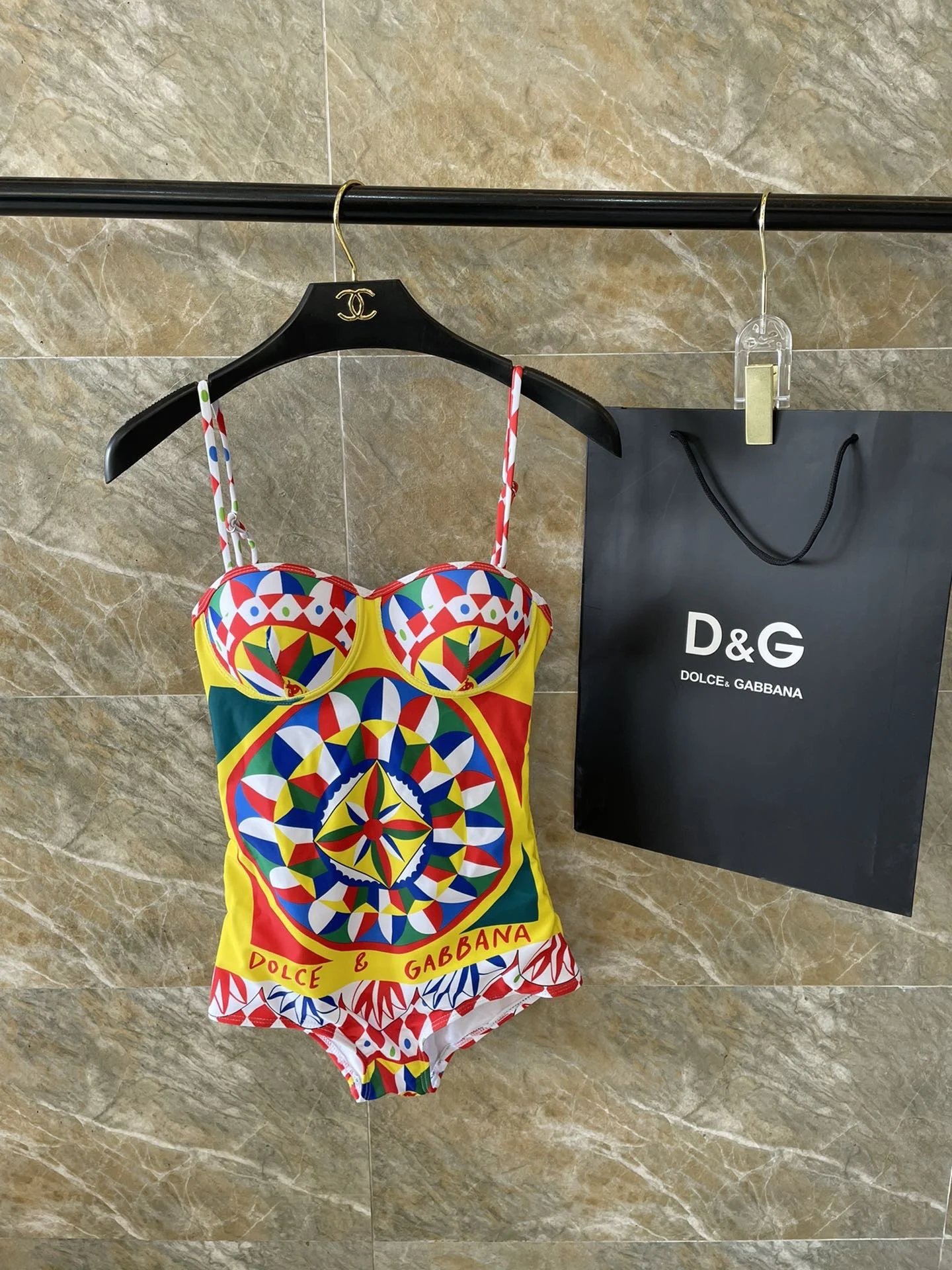 Dolce & Gabbana Swimwear One-Piece Swimsuit — 15