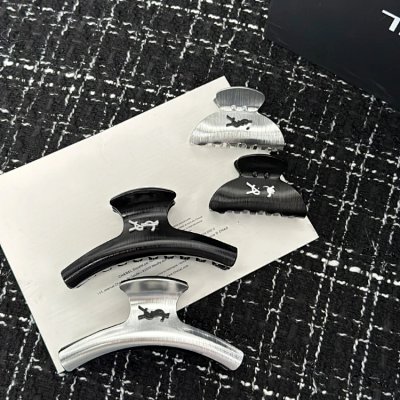 Saint Laurent YSL Logo Hair Claw Clip