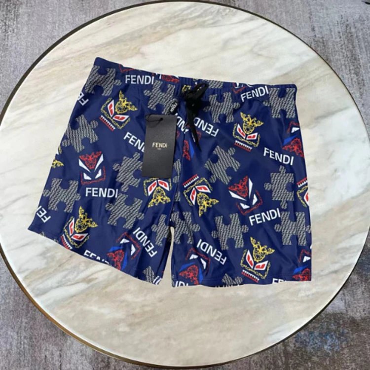 Gucci Swimwear Logo-print lined swim trunks — Sapphire blue