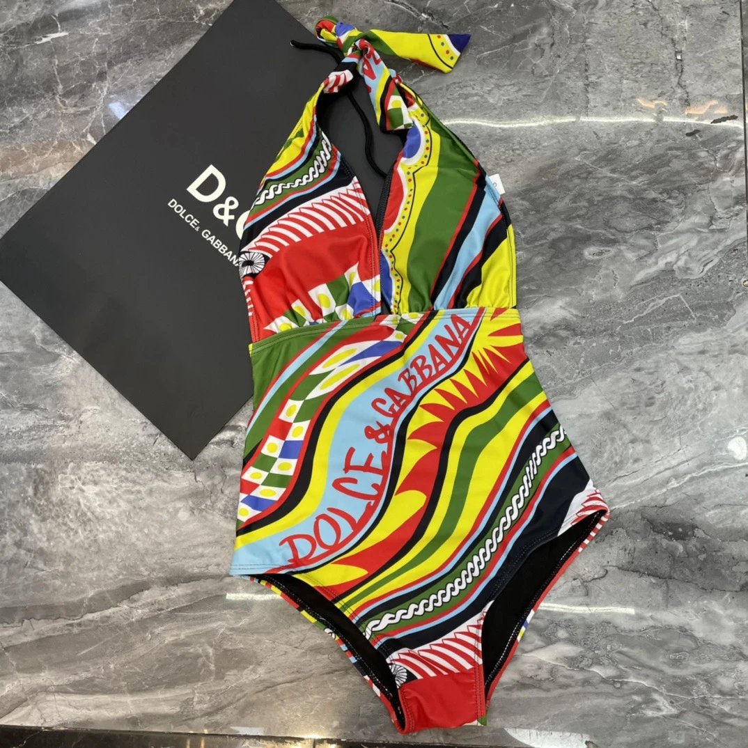 Dolce & Gabbana Swimwear One-Piece Swimsuit — 16