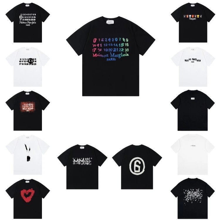MM6 Maison Margiela Numeric-Logo T-Shirts [34 styles]