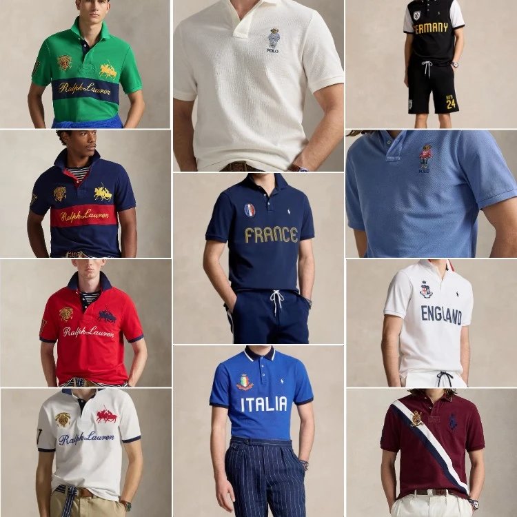 Polo Ralph Lauren Big Pony Polo Shirts [24 styles]