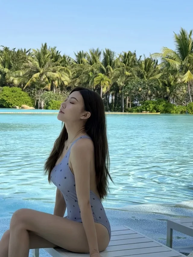 Chanel Swimwear Logo-print one-piece and bikini styles product detail image 3