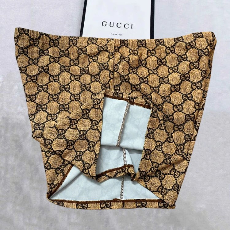 Gucci Swimwear Logo-print lined swim trunks image 4