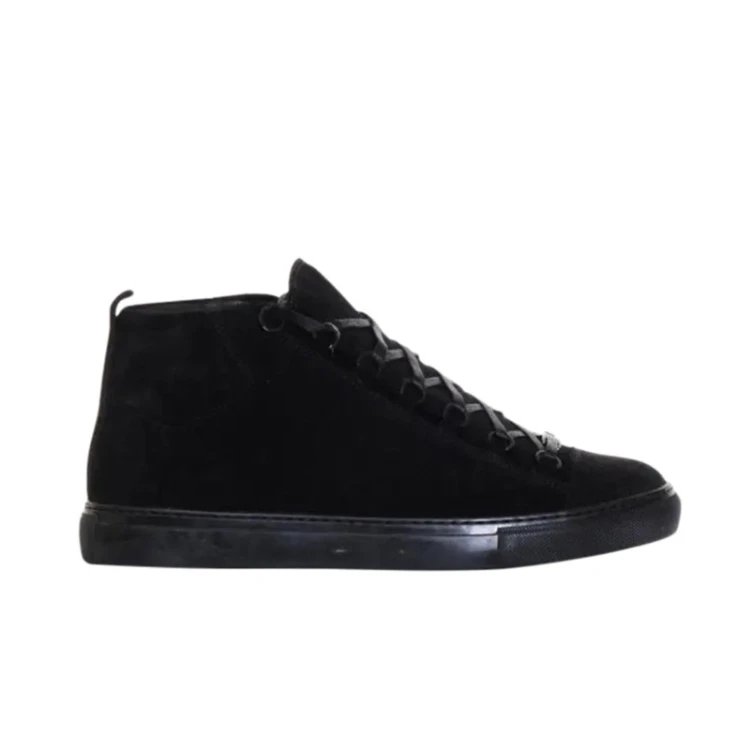 Unbranded Sneakers High-Top Lace-Up Leather — 2