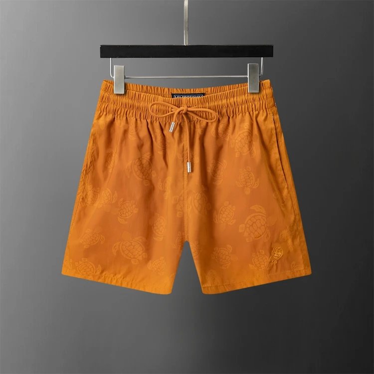 Louis Vuitton Shorts Elastic-waist drawstring monogram-print — SKU-18-28134 Orange