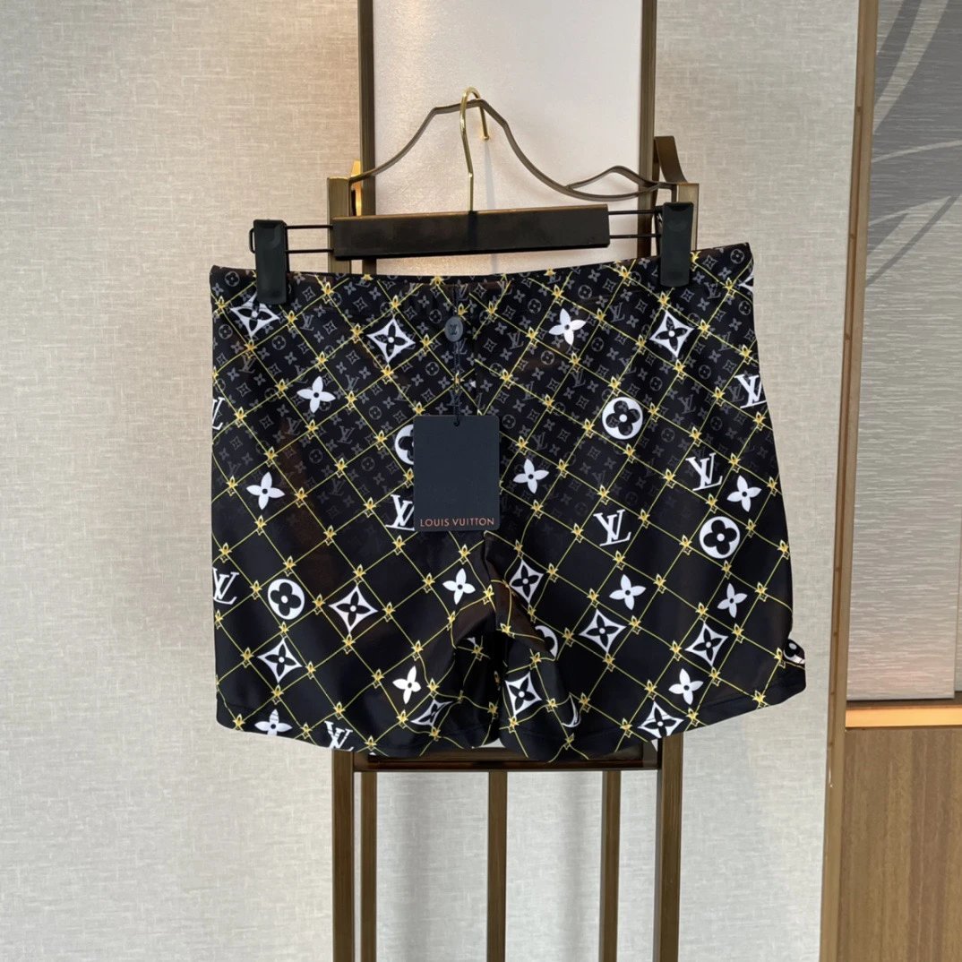 Louis Vuitton Swimwear Drawstring Monogram Swim Trunks image 7