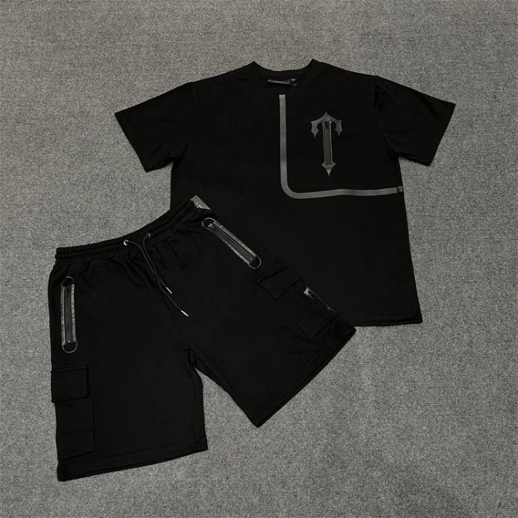 Unbranded T-Shirts Short-Sleeve T-Shirt with Chest Zip Graphic — 5