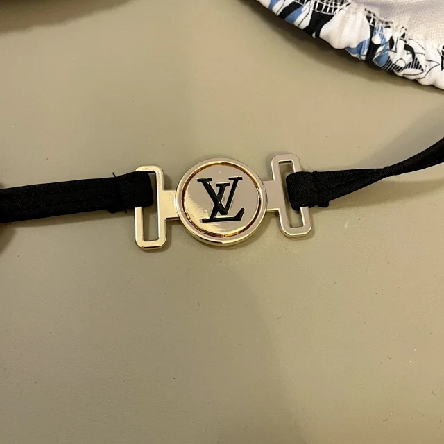 Louis Vuitton Swimwear Triangle tie-side bikini set product detail image 14