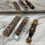 Moschino Leopard Print Bear-Head Umbrella