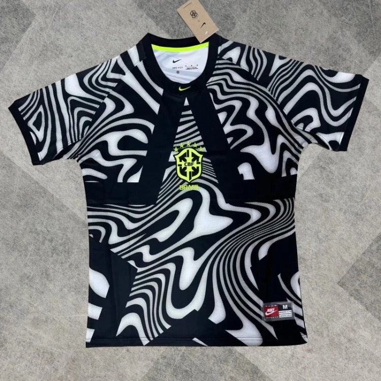Nike Football Jerseys Short-Sleeve Graphic Goalkeeper Jersey — SKU-S-01-2627 Hollywood Brazil