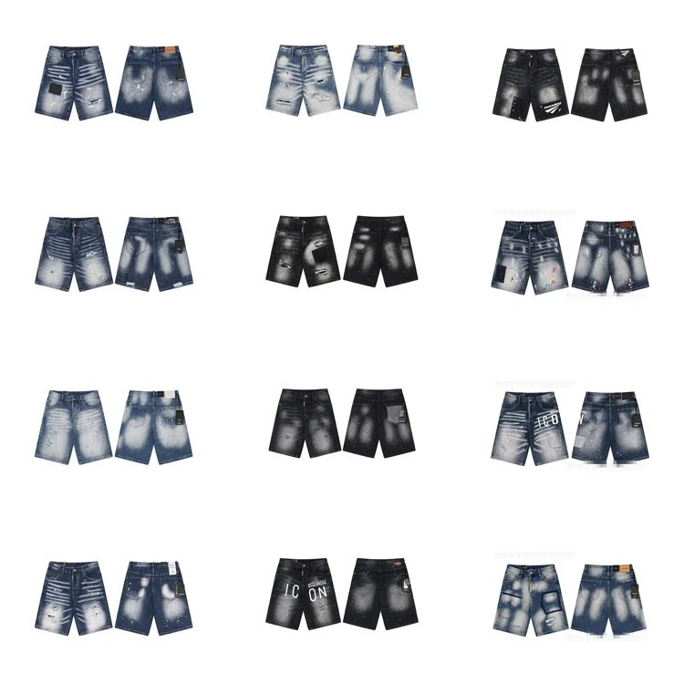 DSQUARED2 Distressed Denim Shorts [17 styles]