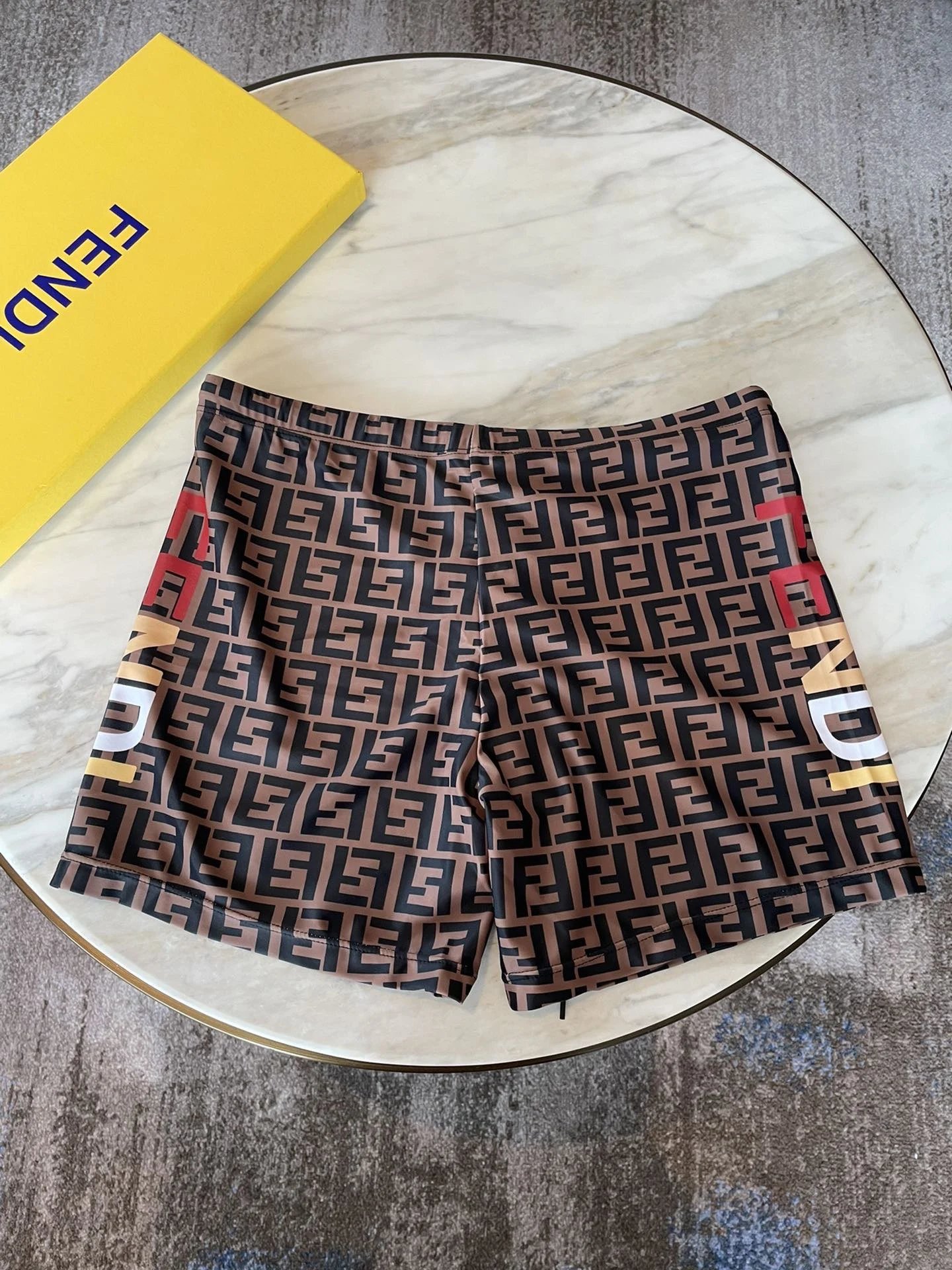 Louis Vuitton Swimwear Drawstring Monogram Swim Trunks — 02