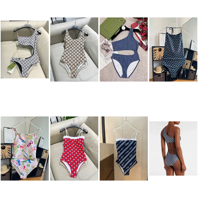 Gucci Swimwear One-Shoulder Cutout One-Piece Swimsuit product detail image 1
