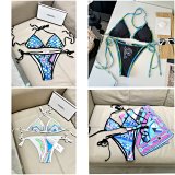 Emilio Pucci Printed Triangle Bikini Set [5 styles]