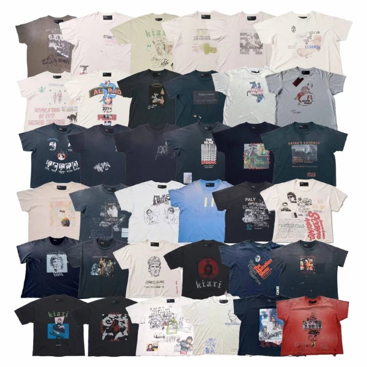 Vintage-Wash Graphic T-Shirts [37 styles]
