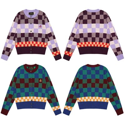 Vivienne Westwood Checkerboard Cardigan [2 styles]