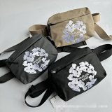 Readymade Floral Embroidery Waist Bag