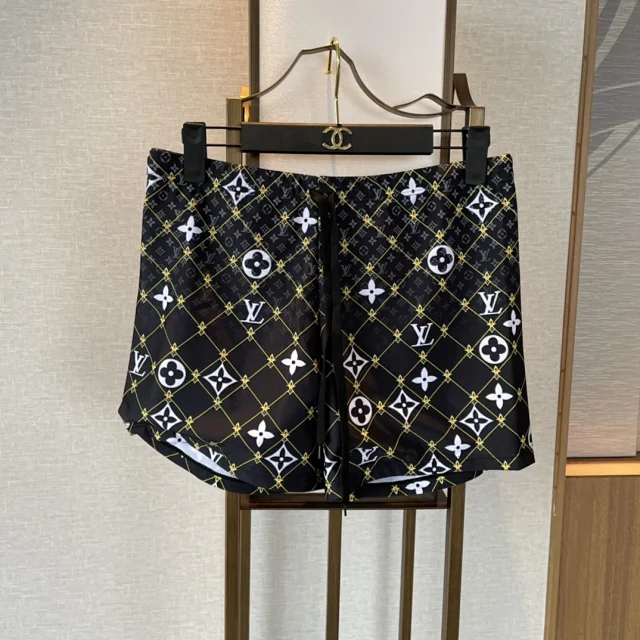 Louis Vuitton Swimwear Drawstring Monogram Swim Trunks product detail image 3