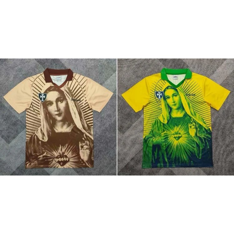 Brazil National Team Religious Iconography Soccer Jersey