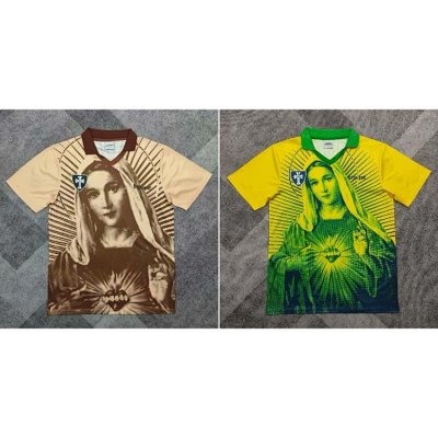 Brazil National Team Religious Iconography Soccer Jersey