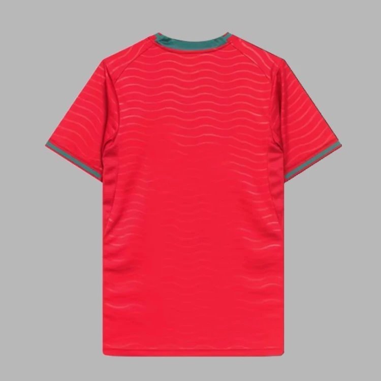 Unbranded Football Jerseys Portugal National Team Home/Away Jersey with Player Name and Number — SKU-S-14-26 Portugal Home Jersey – Plain, Unprinted – No Patches