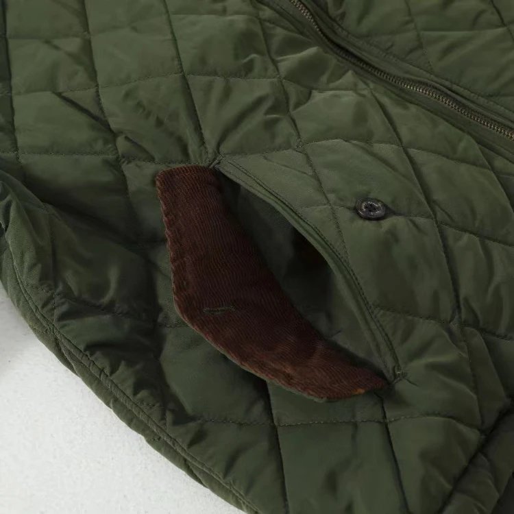 Ralph Lauren Jackets Diamond-Quilted Stand-Collar Jacket image 6
